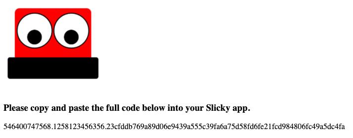 Screenshot of code to copy